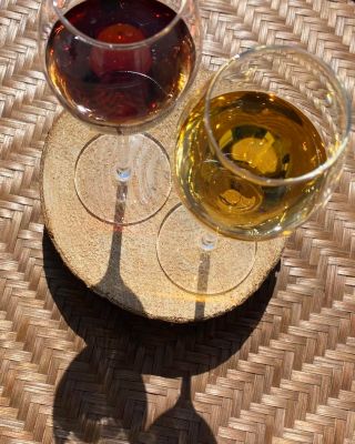 Už čoskoro prípitky vonku ☔️ Cheers-ing outside soon 🔜 #icewine #ladovevino #wine #dessert